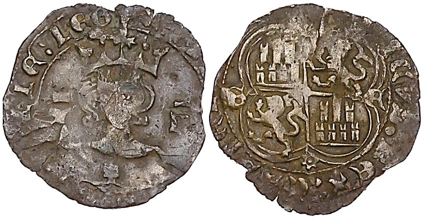 Tipo 15. Real de vellón con busto de rey de frente - Imagen 62