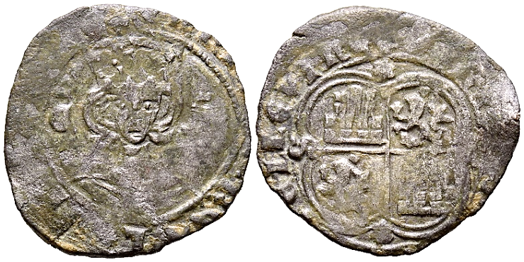 Tipo 15. Real de vellón con busto de rey de frente - Imagen 69