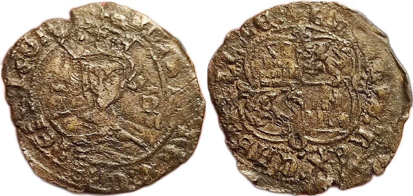 Tipo 15. Real de vellón con busto de rey de frente - Imagen 72