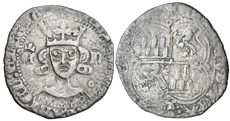 Tipo 15. Real de vellón con busto de rey de frente - Imagen 78