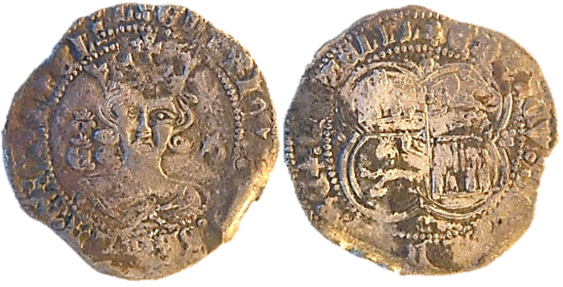 Tipo 15. Real de vellón con busto de rey de frente - Imagen 8