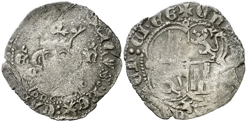 Tipo 15. Real de vellón con busto de rey de frente - Imagen 80