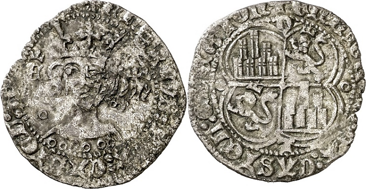 Tipo 15. Real de vellón con busto de rey de frente - Imagen 83