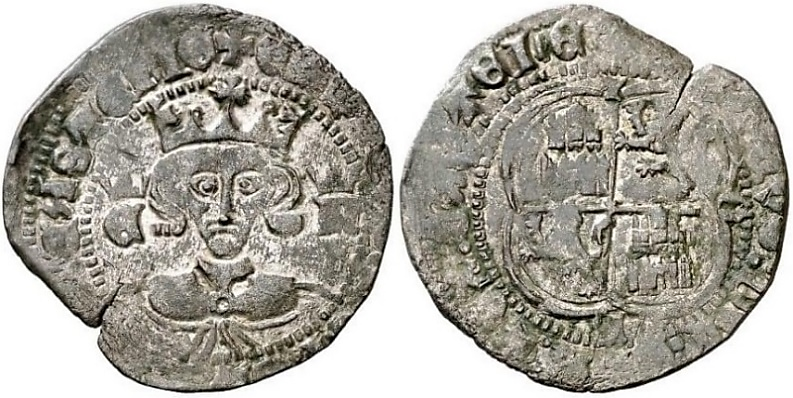 Tipo 15. Real de vellón con busto de rey de frente - Imagen 84