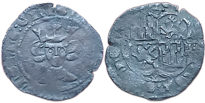 Tipo 16. Medio Real de vellón con busto de rey de frente - Imagen 2