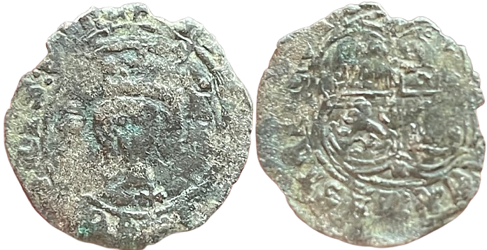 Tipo 16. Medio Real de vellón con busto de rey de frente - Imagen 7