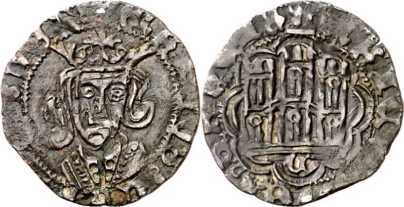 Tipo 16A. Cuarto de Busto de frente del Ordenamiento de Aranda de Duero de 1461 (1) - Imagen 101