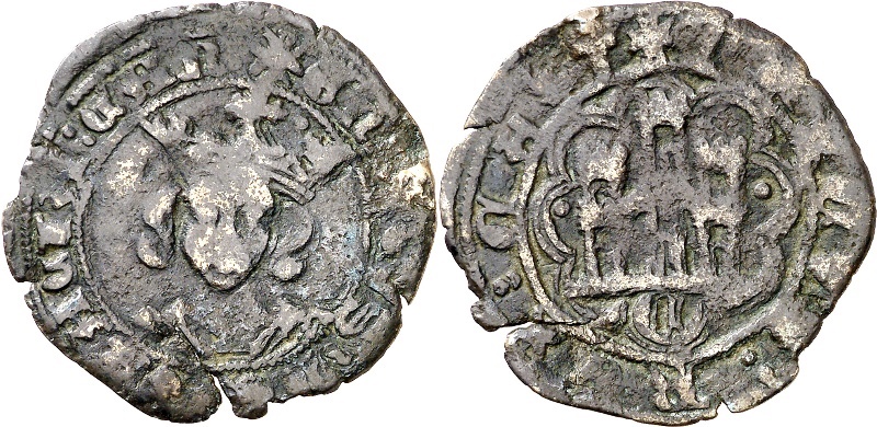 Tipo 16A. Cuarto de Busto de frente del Ordenamiento de Aranda de Duero de 1461 (1) - Imagen 111