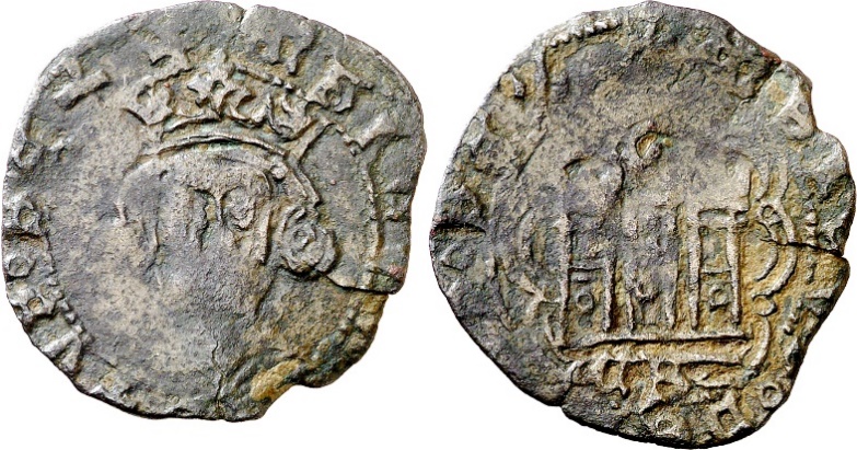 Tipo 16A. Cuarto de Busto de frente del Ordenamiento de Aranda de Duero de 1461 (1) - Imagen 113