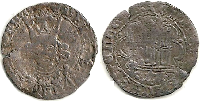 Tipo 16A. Cuarto de Busto de frente del Ordenamiento de Aranda de Duero de 1461 (1) - Imagen 130