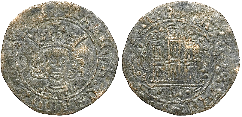 Tipo 16A. Cuarto de Busto de frente del Ordenamiento de Aranda de Duero de 1461 (1) - Imagen 131