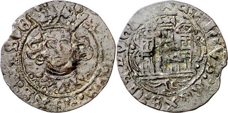 Tipo 16A. Cuarto de Busto de frente del Ordenamiento de Aranda de Duero de 1461 (1) - Imagen 134