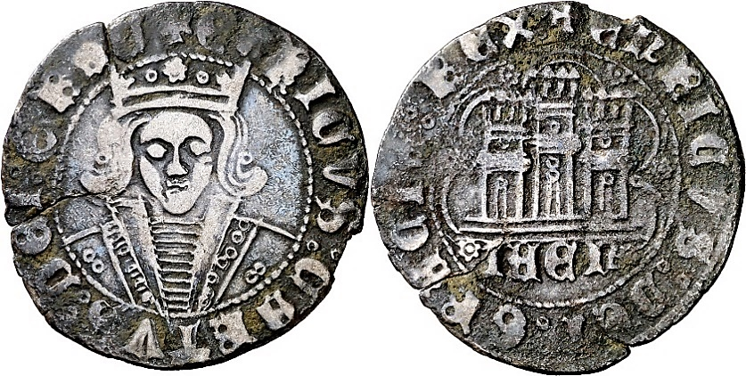 Tipo 16A. Cuarto de Busto de frente del Ordenamiento de Aranda de Duero de 1461 (1) - Imagen 142