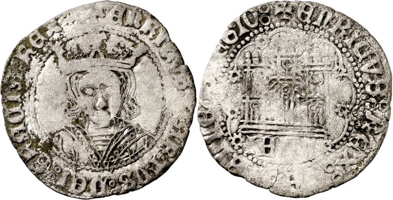 Tipo 16A. Cuarto de Busto de frente del Ordenamiento de Aranda de Duero de 1461 (1) - Imagen 147