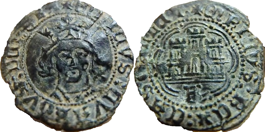 Tipo 16A. Cuarto de Busto de frente del Ordenamiento de Aranda de Duero de 1461 (1) - Imagen 15