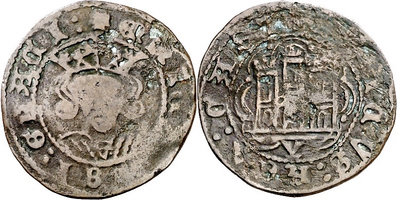 Tipo 16A. Cuarto de Busto de frente del Ordenamiento de Aranda de Duero de 1461 (1) - Imagen 27