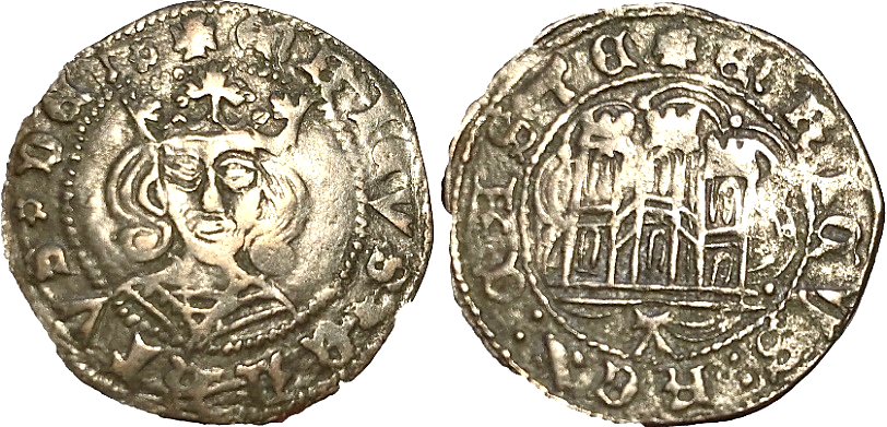 Tipo 16A. Cuarto de Busto de frente del Ordenamiento de Aranda de Duero de 1461 (1) - Imagen 29