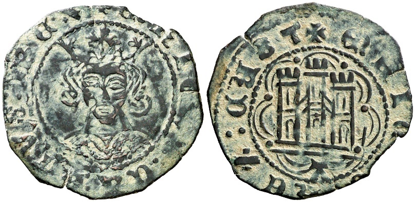 Tipo 16A. Cuarto de Busto de frente del Ordenamiento de Aranda de Duero de 1461 (1) - Imagen 35