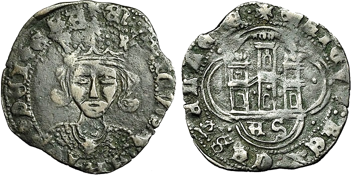 Tipo 16A. Cuarto de Busto de frente del Ordenamiento de Aranda de Duero de 1461 (1) - Imagen 41