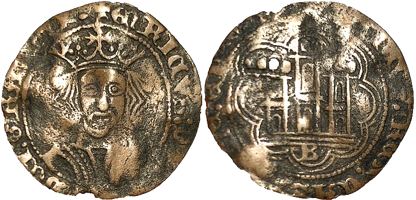 Tipo 16A. Cuarto de Busto de frente del Ordenamiento de Aranda de Duero de 1461 (1) - Imagen 46