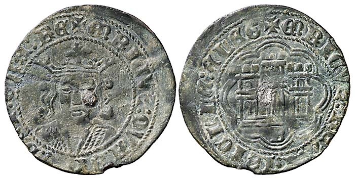 Tipo 16A. Cuarto de Busto de frente del Ordenamiento de Aranda de Duero de 1461 (1) - Imagen 48