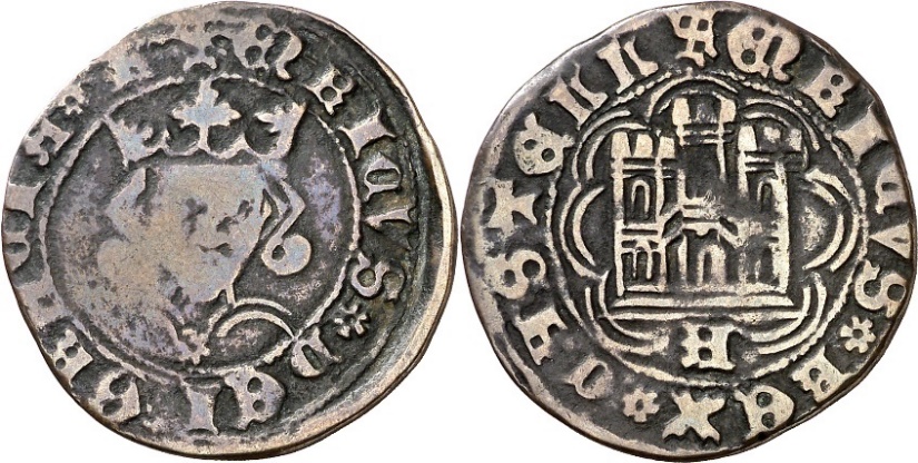 Tipo 16A. Cuarto de Busto de frente del Ordenamiento de Aranda de Duero de 1461 (1) - Imagen 6