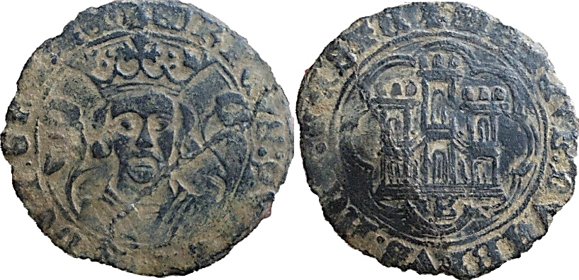 Tipo 16A. Cuarto de Busto de frente del Ordenamiento de Aranda de Duero de 1461 (1) - Imagen 67