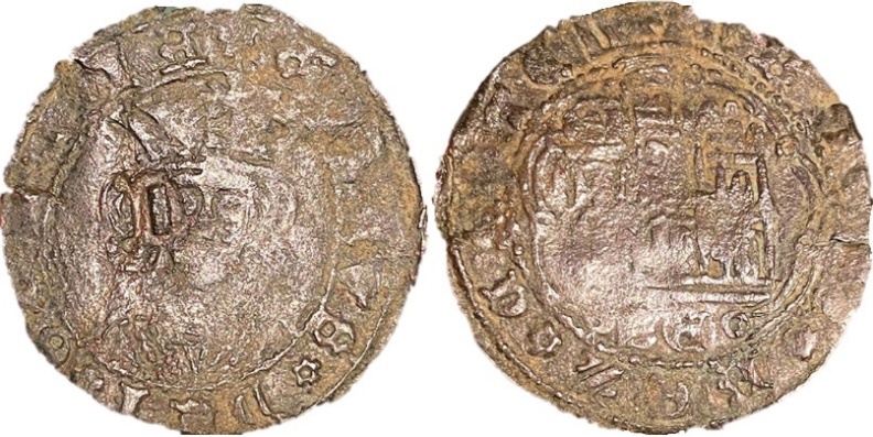 Tipo 16A. Cuarto de Busto de frente del Ordenamiento de Aranda de Duero de 1461 (1) - Imagen 73