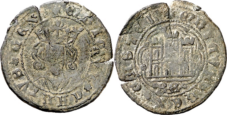 Tipo 16A. Cuarto de Busto de frente del Ordenamiento de Aranda de Duero de 1461 (1) - Imagen 77