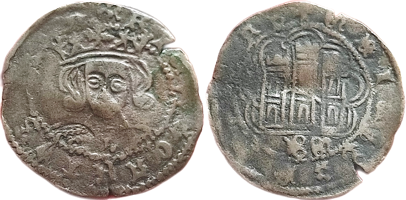 Tipo 16A. Cuarto de Busto de frente del Ordenamiento de Aranda de Duero de 1461 (1) - Imagen 83