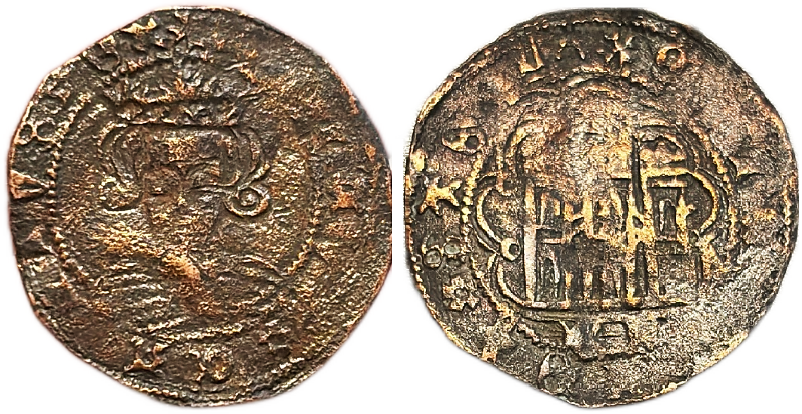 Tipo 16A. Cuarto de Busto de frente del Ordenamiento de Aranda de Duero de 1461 (1) - Imagen 85