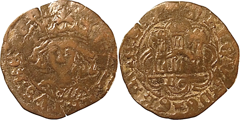 Tipo 16A. Cuarto de Busto de frente del Ordenamiento de Aranda de Duero de 1461 (1) - Imagen 87