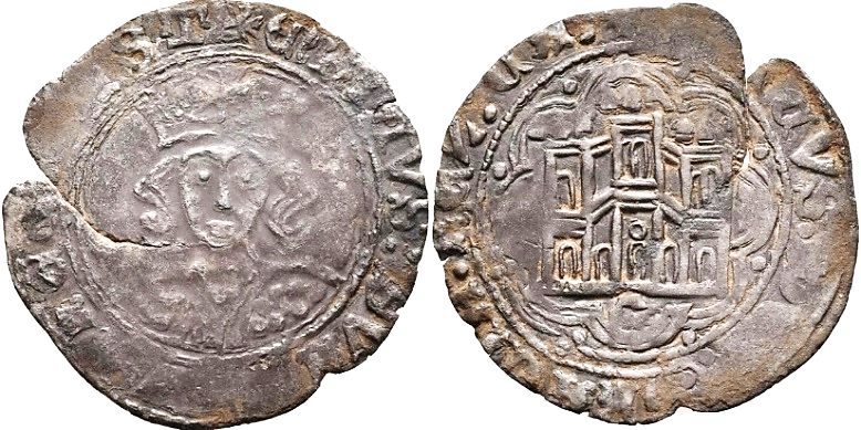 Tipo 16A. Cuarto de Busto de frente del Ordenamiento de Aranda de Duero de 1461 (1) - Imagen 90