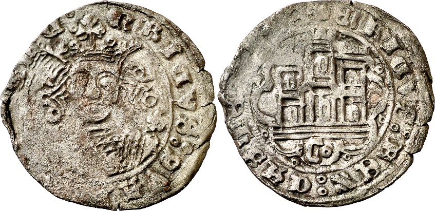 Tipo 16A. Cuarto de Busto de frente del Ordenamiento de Aranda de Duero de 1461 (1) - Imagen 95