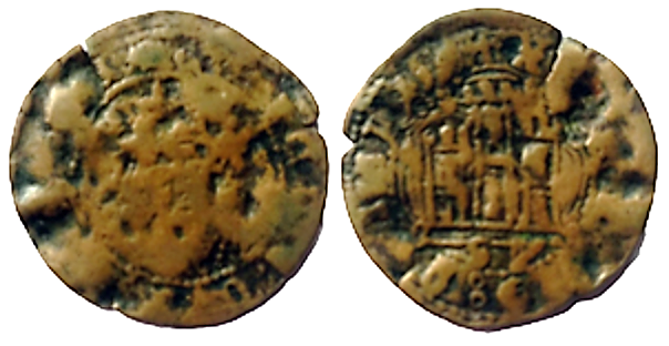 Tipo 16B. Cuarto de Busto de frente del Ordenamiento de Aranda de Duero de 1461 (2) - Imagen 127