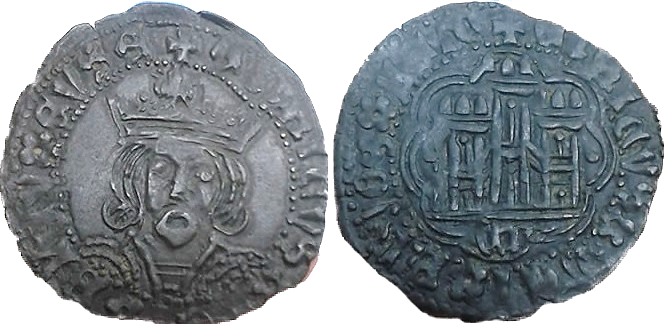 Tipo 16B. Cuarto de Busto de frente del Ordenamiento de Aranda de Duero de 1461 (2) - Imagen 15