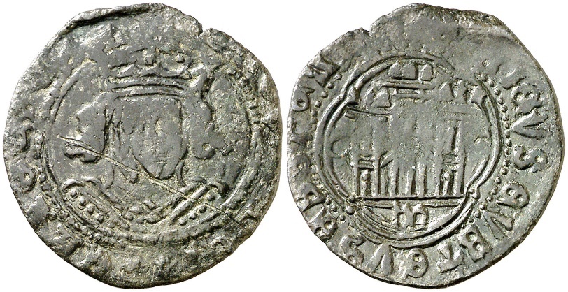 Tipo 16B. Cuarto de Busto de frente del Ordenamiento de Aranda de Duero de 1461 (2) - Imagen 18