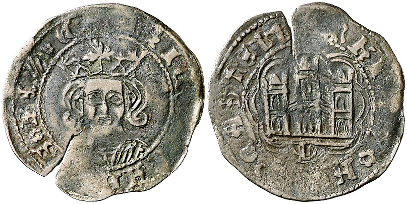 Tipo 16B. Cuarto de Busto de frente del Ordenamiento de Aranda de Duero de 1461 (2) - Imagen 2