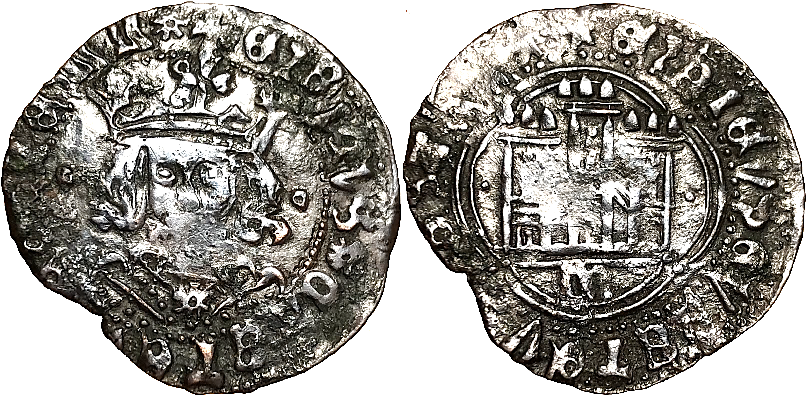 Tipo 16B. Cuarto de Busto de frente del Ordenamiento de Aranda de Duero de 1461 (2) - Imagen 20