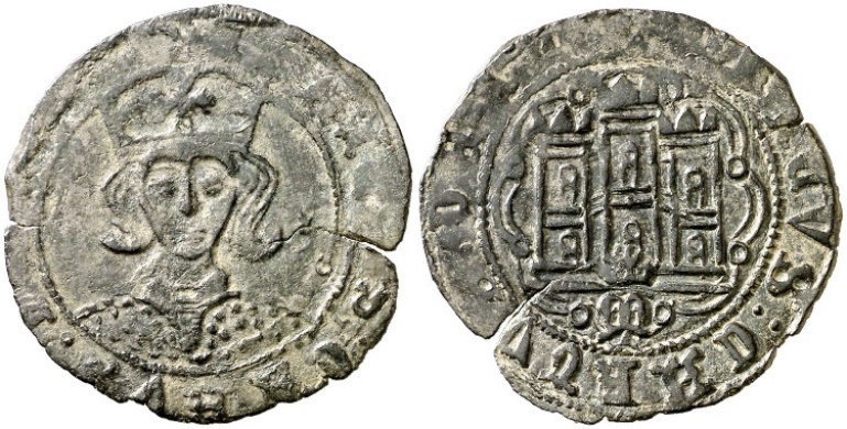 Tipo 16B. Cuarto de Busto de frente del Ordenamiento de Aranda de Duero de 1461 (2) - Imagen 28