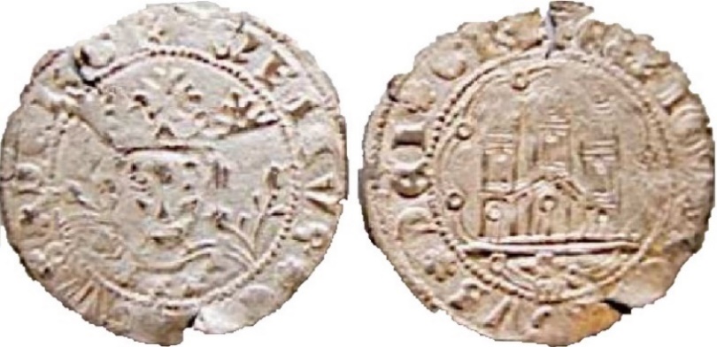 Tipo 16B. Cuarto de Busto de frente del Ordenamiento de Aranda de Duero de 1461 (2) - Imagen 29