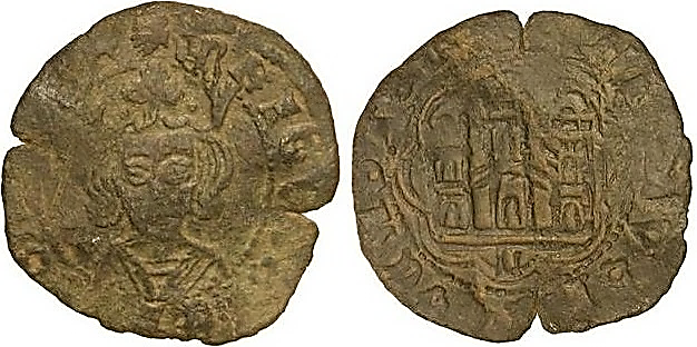 Tipo 16B. Cuarto de Busto de frente del Ordenamiento de Aranda de Duero de 1461 (2) - Imagen 3