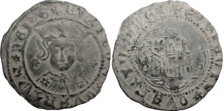 Tipo 16B. Cuarto de Busto de frente del Ordenamiento de Aranda de Duero de 1461 (2) - Imagen 31