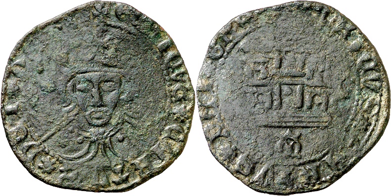 Tipo 16B. Cuarto de Busto de frente del Ordenamiento de Aranda de Duero de 1461 (2) - Imagen 32