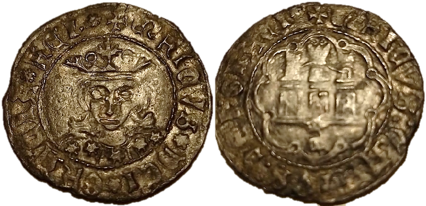 Tipo 16B. Cuarto de Busto de frente del Ordenamiento de Aranda de Duero de 1461 (2) - Imagen 34