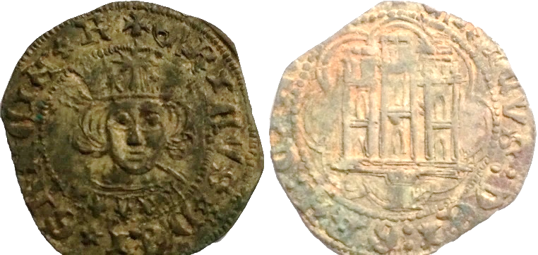 Tipo 16B. Cuarto de Busto de frente del Ordenamiento de Aranda de Duero de 1461 (2) - Imagen 35