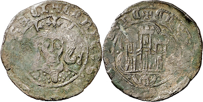 Tipo 16B. Cuarto de Busto de frente del Ordenamiento de Aranda de Duero de 1461 (2) - Imagen 49