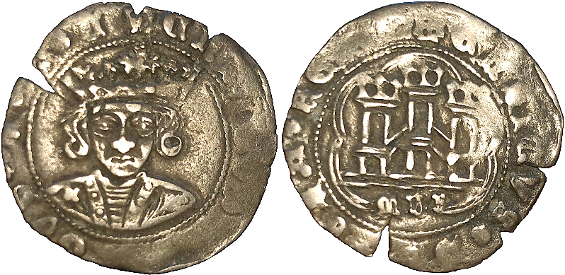 Tipo 16B. Cuarto de Busto de frente del Ordenamiento de Aranda de Duero de 1461 (2) - Imagen 51