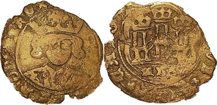 Tipo 16B. Cuarto de Busto de frente del Ordenamiento de Aranda de Duero de 1461 (2) - Imagen 52