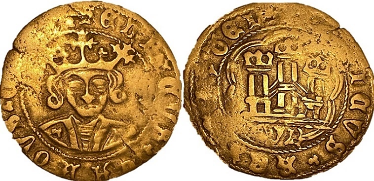 Tipo 16B. Cuarto de Busto de frente del Ordenamiento de Aranda de Duero de 1461 (2) - Imagen 55